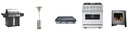 PRISE GAZ SECURITE PGS EN APPLIQUE + FLEXIBLE INOX 2M (DUREE ILLIMITEE) NF