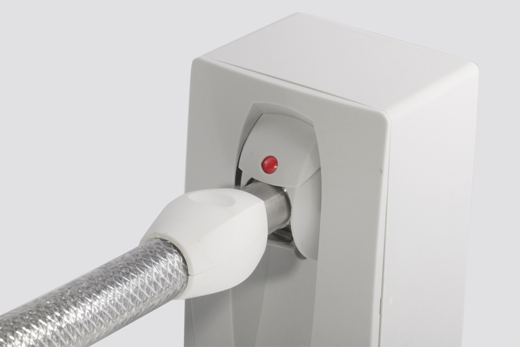 FLEXIBLE 2M EN ACIER INOX NF 36-133 POUR PRISE GAZ DE SECURITE PGS