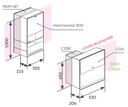 BORNE HARMONISEE TYPE 2 TRI ERDF (BORNE REMIC 300) *