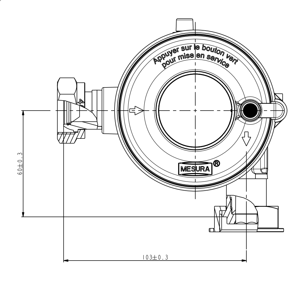 DETENDEUR B6 /37MB EQ 7.2KG AVEC SECURITE NF404 AE GRDF 8450128 REG103