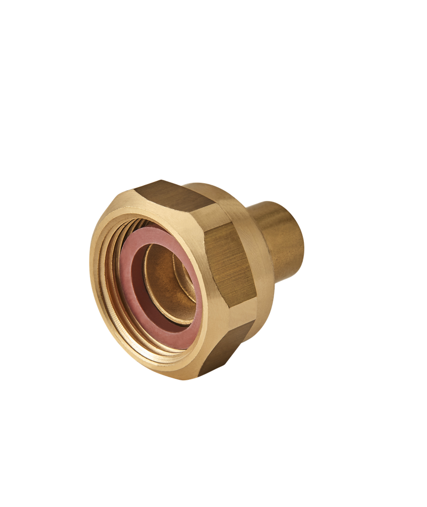 RACCORD BUT/PROP - ECROU G 3/4 -CU18 + JOINT NF540 RAC607