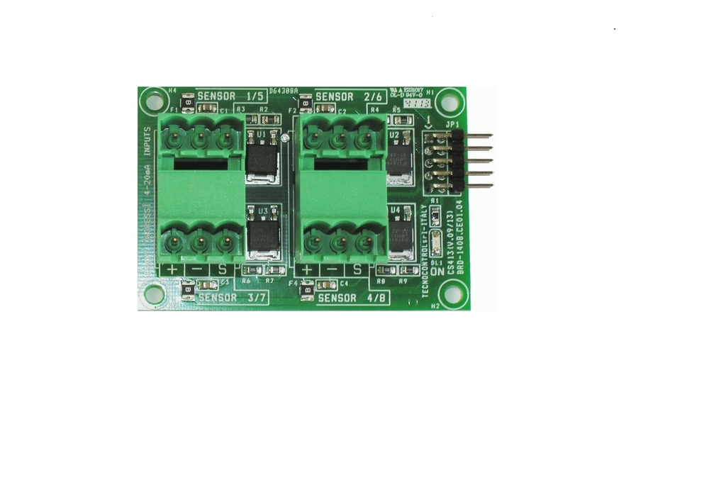CARTE D'EXTENSION 4 ENTREES/4 SORTIES POUR CE408P