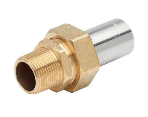 [BAN0075220] RACCORD 3 PIECES CAL20 M3/4" AC26,9 CONIQUE 6.25% NF540 RAC311