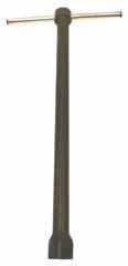 [BAN0993201] CLE DE MANOEUVRE POUR VANNE PEHD / EN PVC LONGUEUR 1M CARRE 50 / CLEV004