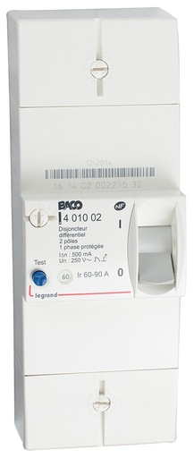 [MICN462] DISJONCTEUR BIPO 90A INSTANTANE 6930048
