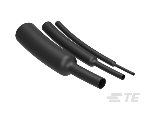 [TYC135919-1] GAINE THERMORETRACTABLE PAROI MINCE CGPT 1.6/0.8 NOIR 1M